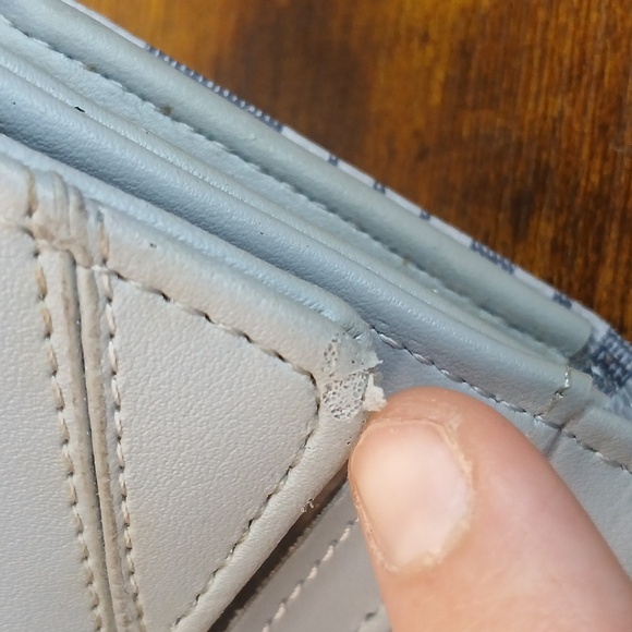 Steve Madden Blue Logo Women's Wallet Jean Colored - Picture 12 of 15